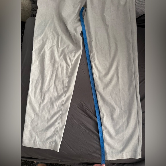 GAP Grey Pull on Ankle Pleated Trouser 10 - Picture 15 of 16